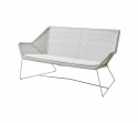 Breeze dyna 2-sits soffa - white