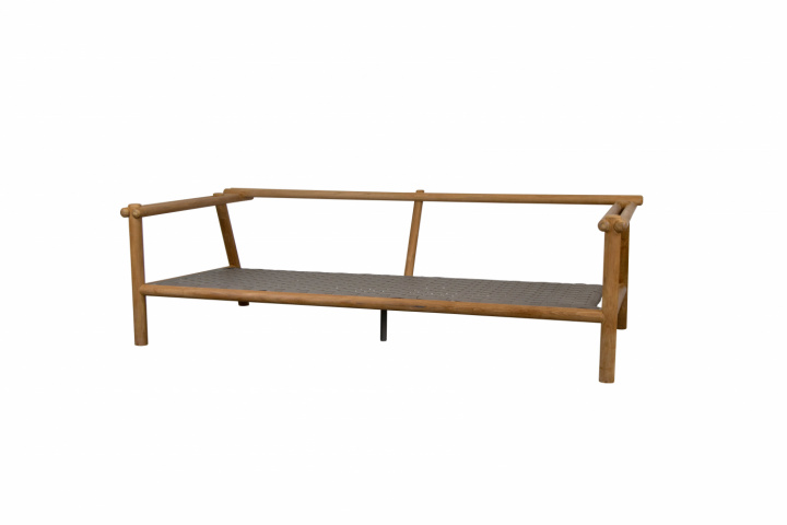 Sticks 2-sits soffa - teak i gruppen Utemöbler / Loungemöbler / Loungemoduler / 2-sits soffor - Loungemoduler hos Sommarboden i Höllviken AB (55812T)