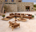 Sticks sido/ryggkudde - umber brown
