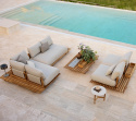 Sticks plattform sittdyna 1,5-sits soffa - sand
