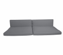 Connect dynset 3-sits soffa - grey
