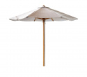 Classic parasoll Ø 24 m – teak/natur