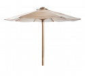 Classic parasoll Ø 3 m – teak/natur