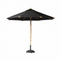 Pomino parasoll Ø 3x3 m tiltbar - svart