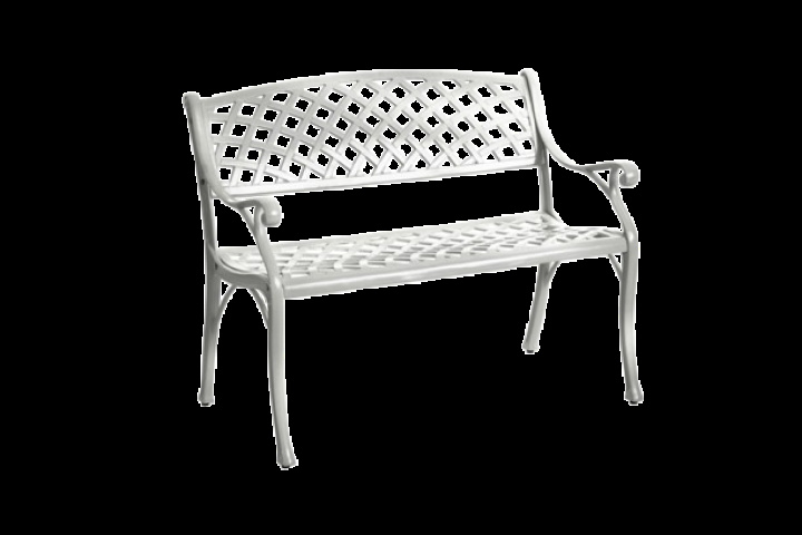 Arras 2-sits soffa - ofärgad i gruppen Utemöbler / Stolar & Trädgårdsstolar / Bänkar hos Sommarboden i Höllviken AB (61521-00)