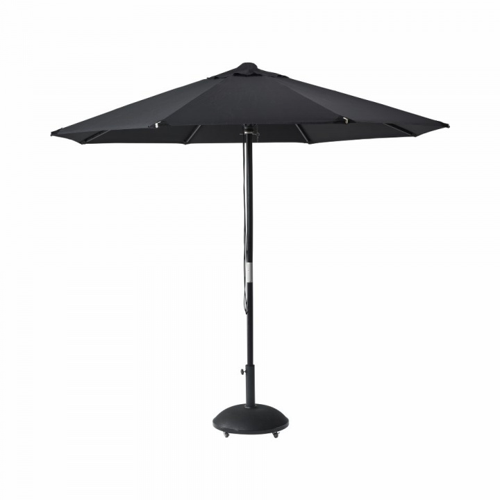 Capri Nero parasoll Ø 3 m - svart i gruppen Utemöbler / Solskydd / Parasoller hos Sommarboden i Höllviken AB (6305020-CI)