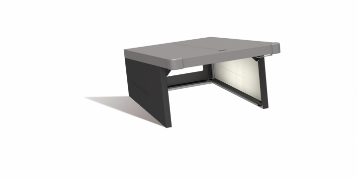 Charly robotgräsklippargarage i gruppen Utemöbler / Tillbehör ute / Hyllor & Förvaring hos Sommarboden i Höllviken AB (68082-BH)