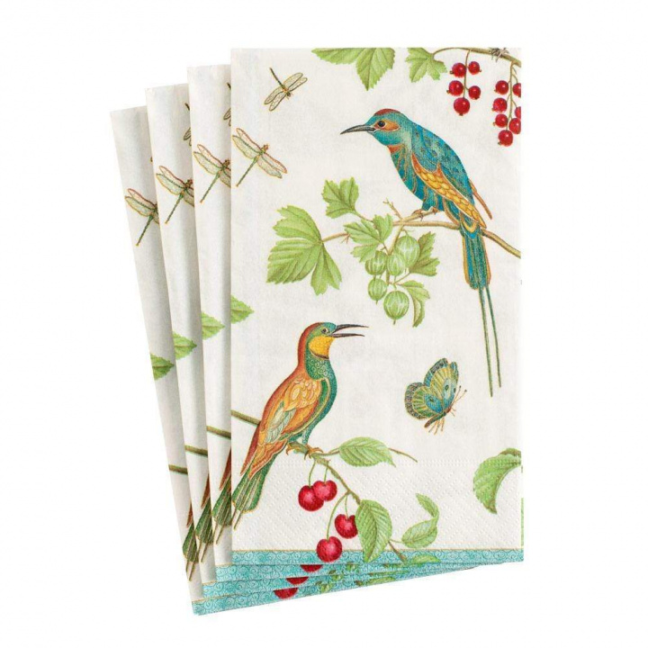 Jeweled Birds servetter, 15-pack i gruppen Inredning / Kök & Dukning / Servering & Servetter hos Sommarboden i Höllviken AB (6860G)