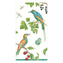 Jeweled Birds servetter, 15-pack