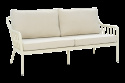 Coleville 3-sits soffa - pearl white/dot beige dyna