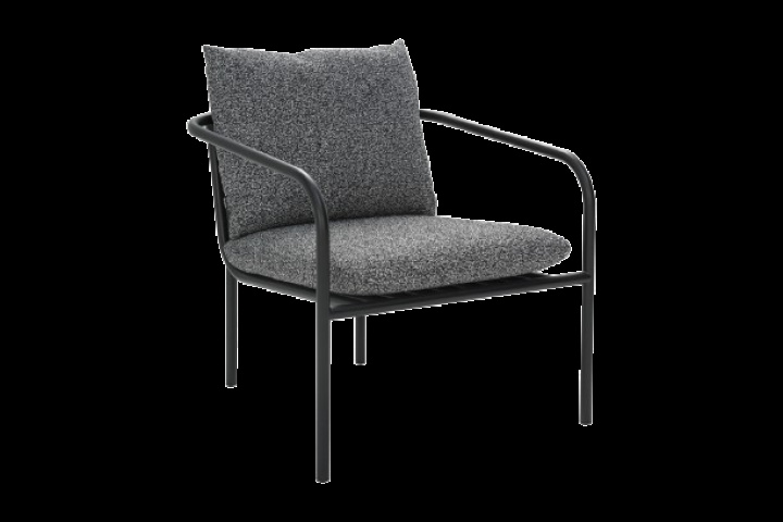 Bendt fåtölj - black/teddy ant dyna i gruppen Utemöbler / Loungemöbler / Loungemoduler / Fåtöljer - Loungemoduler hos Sommarboden i Höllviken AB (6914-8-885)