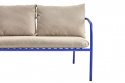 Bendt 2-sits soffa - indigo/teddy beige dyna