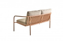 Bendt 2-sits soffa - peach/teddy beige dyna