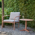 Bendt 2-sits soffa - peach/teddy beige dyna