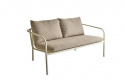 Bendt 2-sits soffa - pearl white/teddy beige dyna