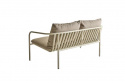 Bendt 2-sits soffa - pearl white/teddy beige dyna