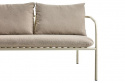 Bendt 2-sits soffa - pearl white/teddy beige dyna