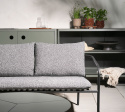 Bendt 2-sits soffa - black/teddy ant dyna