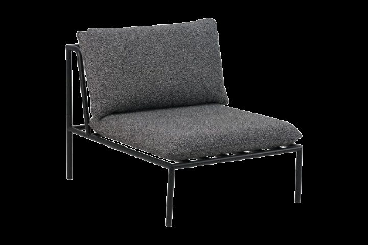 Collier mittdel - svart/teddy ant dyna i gruppen Utemöbler / Loungemöbler / Loungemoduler / Mittdelar - Loungemoduler hos Sommarboden i Höllviken AB (6984-8-885)