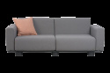 Bolster 2,5-sits soffa - antracit/teddy grey