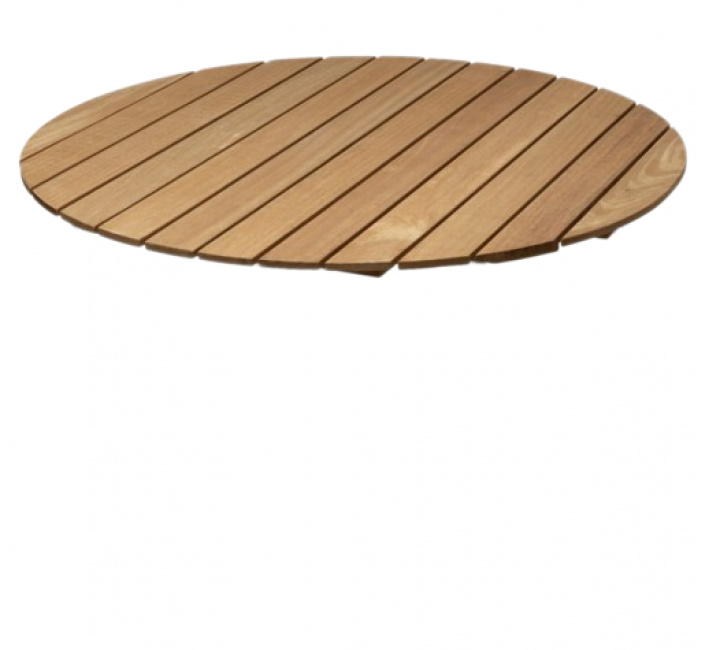 Bordsskiva Ø100 cm - obehandlad ek i gruppen Utemöbler / Material / Hardwoodmöbler / Bord - Hardwoodmöbler hos Sommarboden i Höllviken AB (7101645)