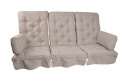Hammockset River, hög rygg - beige rustic