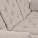 Hammockset River, hög rygg - beige rustic