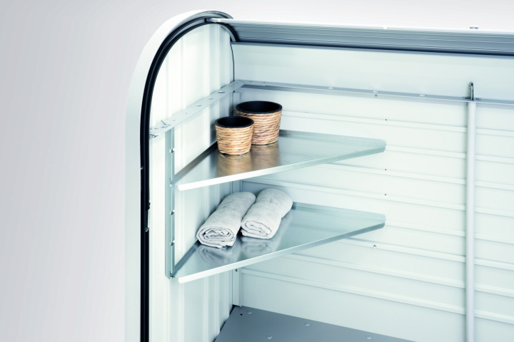 StoreMax hörnhyllset storlek 120, 160 i gruppen Utemöbler / Tillbehör ute / Hyllor & Förvaring hos Sommarboden i Höllviken AB (74010-BH)