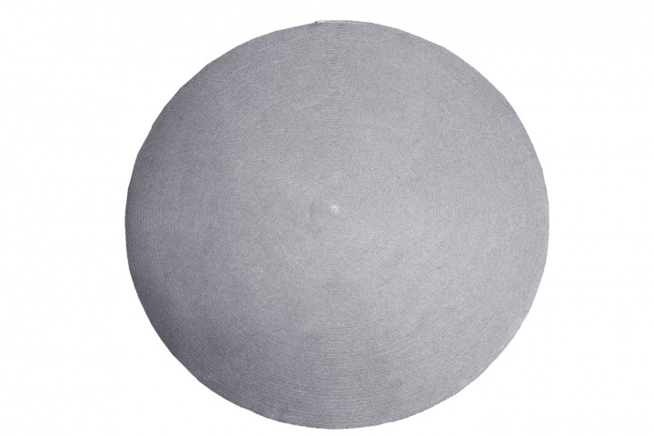 Circle matta Ø 200 cm - light grey i gruppen Utemöbler / Tillbehör ute / Utomhusmattor hos Sommarboden i Höllviken AB (74200ROLG)
