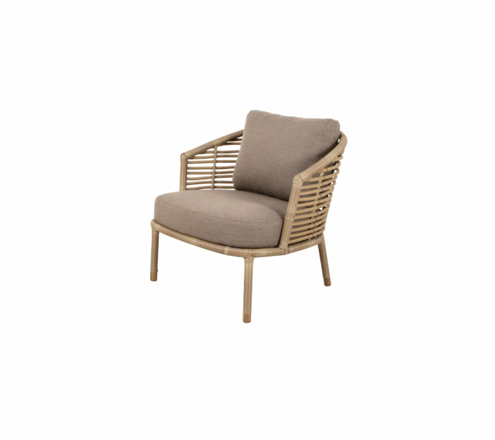 Sense loungefåtölj - natural i gruppen Utemöbler / Material / Rottingmöbler / Lounge - Rottingmöbler hos Sommarboden i Höllviken AB (74430UAITT)