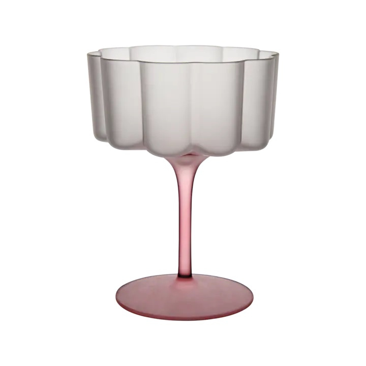 Lillie cocktail-/dessertglas - rosa i gruppen Inredning / Kök & Dukning / Koppar, Muggar & Glas hos Sommarboden i Höllviken AB (762-660-02)