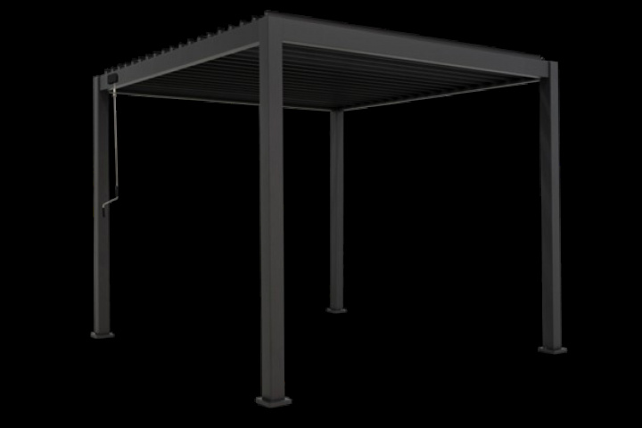 Sombra pergola 3x3 m - antracit i gruppen Utemöbler / Tillbehör ute / Partytält hos Sommarboden i Höllviken AB (7776-73)