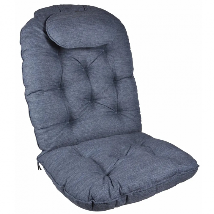Snurr & gung LYX Canyon 2.0, nackkudde - indigo i gruppen Dynor / Fåtöljdynor hos Sommarboden i Höllviken AB (783N-105)