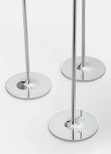 Nattlight ljusstake mellan - silver