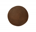 Knit matta Ø 200 cm - umber brown
