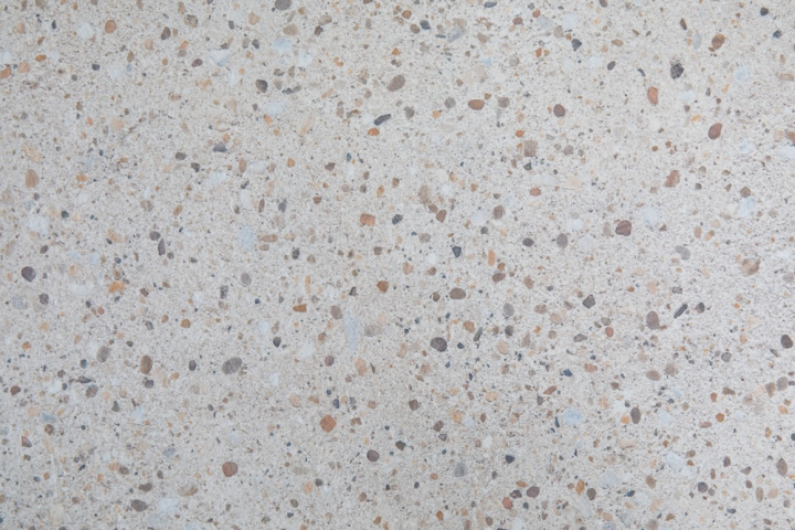 Laminatskiva Ø 70 cm - beige terrazzo i gruppen Utemöbler / Balkongmöbler / Cafémöbler hos Sommarboden i Höllviken AB (7938-24)