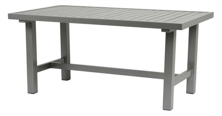 Bord aluminium 142x80 cm - grå i gruppen Utemöbler / Material / Aluminiummöbler / Matbord - Aluminiummöbler hos Sommarboden i Höllviken AB (8062-FF)