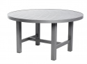 Bord aluminium - Ø 120 cm - grå