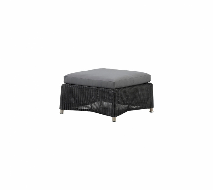 Diamond fotpall - graphite/grey i gruppen Utemöbler / Loungemöbler / Loungemoduler / Pallar - Loungemoduler hos Sommarboden i Höllviken AB (8302LGSG)