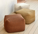 Divine fotpall - umber brown