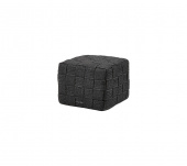Cube sittpuff - mörkgrå