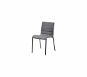 Core stol u/armstöd stapelbar - grey