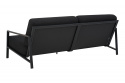 Lyra 2,5-sits soffa - svart/teddy black dyna