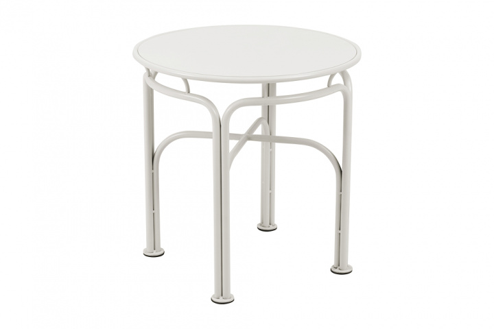 Arts sidobord - soft white i gruppen Utemöbler / Loungemöbler / Loungemoduler / Soffbord & Sidobord - Loungemoduler hos Sommarboden i Höllviken AB (8669-59)