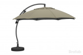 Easy Sun frihängande parasoll - antracit/sand