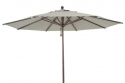Paliano parasoll Ø 3,5 m alu - brun/taupe