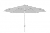 Andria parasoll tiltbar Ø 3 - vit/vit