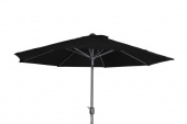 Andria parasoll tiltbar Ø 3 - silver/svart