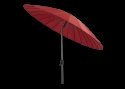 Shanghai parasoll, tiltbar Ø 2,7 m - red