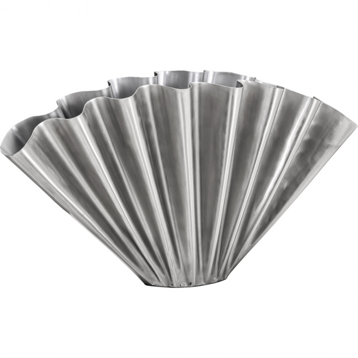 Flood vas H33 - brushed silver i gruppen Inredning / Dekoration / Vaser hos Sommarboden i Höllviken AB (900000761-HD)